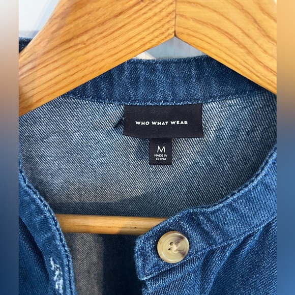 Who What Wear Jean dress Size Med - Picture 4 of 8
